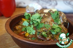 Чахохбили из индейки Чахохбили из индейки