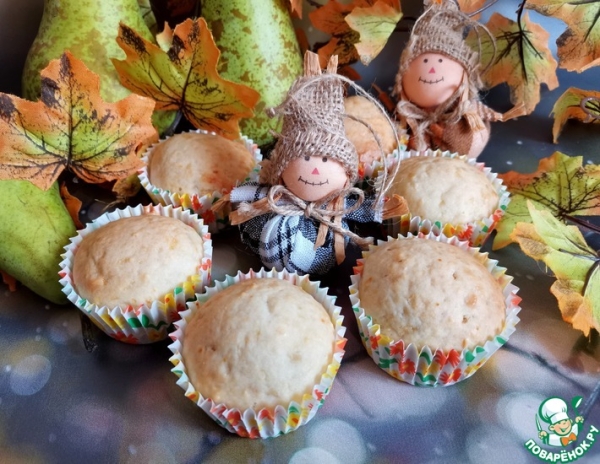 Кексы грушевые Кексы грушевые