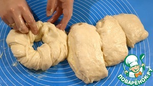 Воздушные булочки с кунжутом