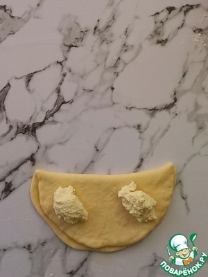 Отрывной пирог с творогом Отрывной пирог с творогом