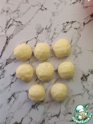 Отрывной пирог с творогом Отрывной пирог с творогом