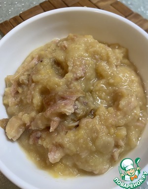 Гороховое пюре с копченостями Гороховое пюре с копченостями