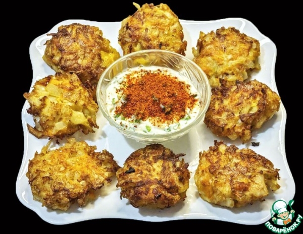 Котлеты из капусты с соусом Котлеты из капусты с соусом