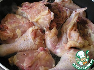 Курица с баклажанами и базиликом Курица с баклажанами и базиликом