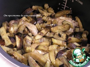 Курица с баклажанами и базиликом Курица с баклажанами и базиликом