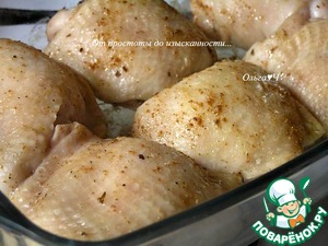 Курица в соусе из зеленого горошка Курица в соусе из зеленого горошка