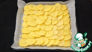 Рулет из картофеля с фаршем