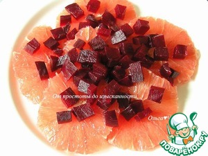 Салат с грейпфрутом, свеклой и редисом Салат с грейпфрутом, свеклой и редисом