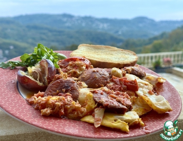 Шамшука по-холостяцки Шамшука по-холостяцки