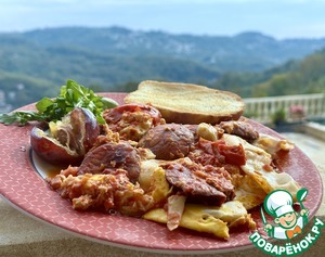 Шамшука по-холостяцки Шамшука по-холостяцки