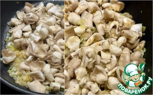 Вешенки и макароны Вешенки и макароны