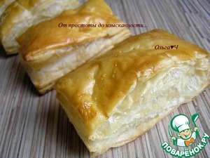 Фальшивые пироги с курицей и грибами Фальшивые пироги с курицей и грибами