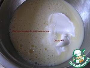 Кекс с яблоками на сгущенке Кекс с яблоками на сгущенке