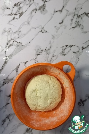 Творожные рогалики с курагой Творожные рогалики с курагой