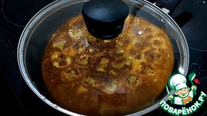 Шоколадно-банановый пирог на сковороде Шоколадно-банановый пирог на сковороде