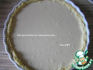 Творожно-ореховый тарт