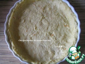 Творожно-ореховый тарт