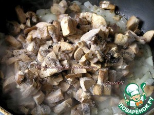 Фальшивые пироги с курицей и грибами Фальшивые пироги с курицей и грибами