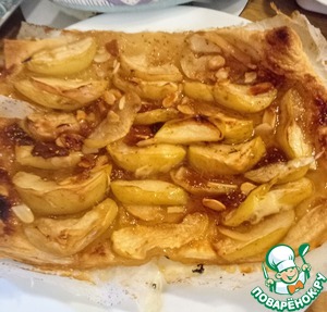 Яблочный тарт татен Яблочный тарт татен