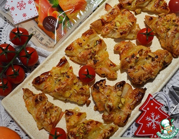 Слойки "Ёлочки"