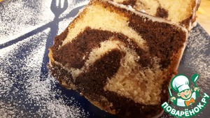 Мраморный кекс Мраморный кекс