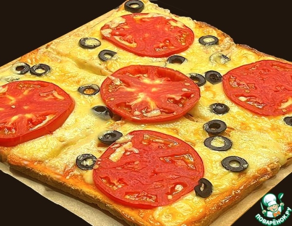 Пицца из хлеба Пицца из хлеба