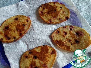 Овсянки с брусникой