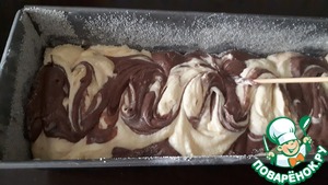 Мраморный кекс Мраморный кекс