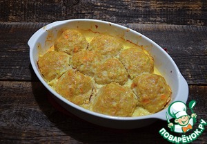 Биточки из индейки с овощами