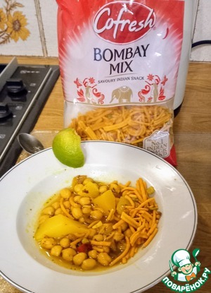 Бомбейское карри из манго и нута