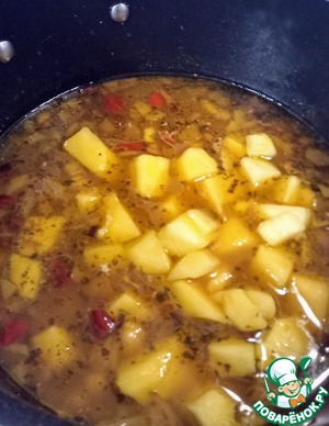 Бомбейское карри из манго и нута