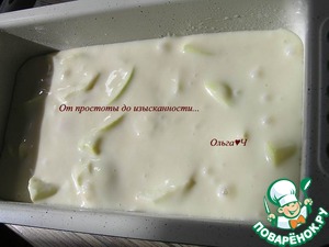 Кекс с яблоками на сгущенке Кекс с яблоками на сгущенке