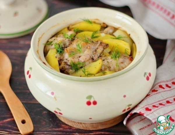 Деревенское жаркое в горшке Деревенское жаркое в горшке