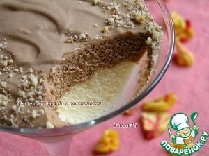 Десерт-мусс «Два шоколада»