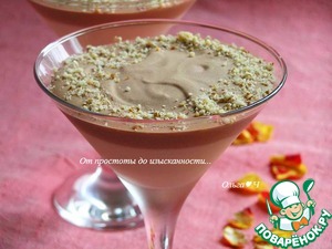 Десерт-мусс «Два шоколада»