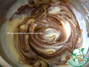 Десерт-мусс «Два шоколада»