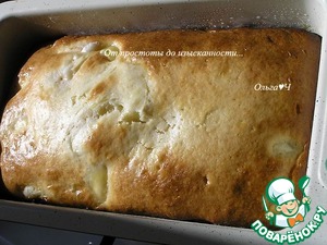 Кекс с яблоками на сгущенке Кекс с яблоками на сгущенке