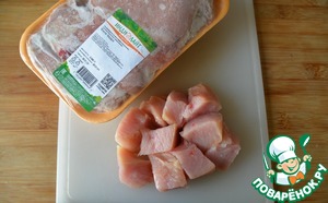 Индейка, томлёная с айвой и черносливом Индейка, томлёная с айвой и черносливом