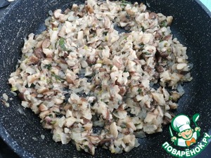 Кабачок фаршированный грибами и сыром Кабачок фаршированный грибами и сыром