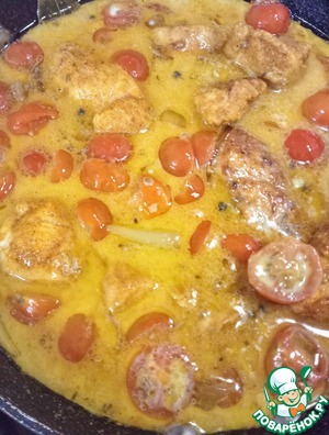 Карри из курицы с лавровым листом