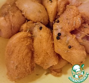 Карри из курицы с лавровым листом