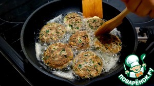 Котлеты из консервированного тунца