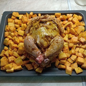 Курочка, запеченная по-особому