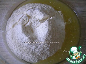 Лимонное печенье с миндалем