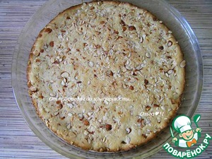 Лимонное печенье с миндалем