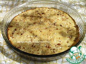 Лимонное печенье с миндалем