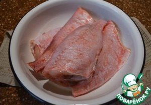 Морской окунь в духовке