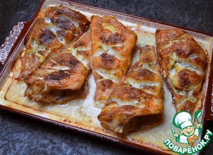 Морской окунь в духовке