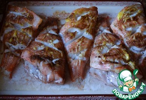 Морской окунь в духовке