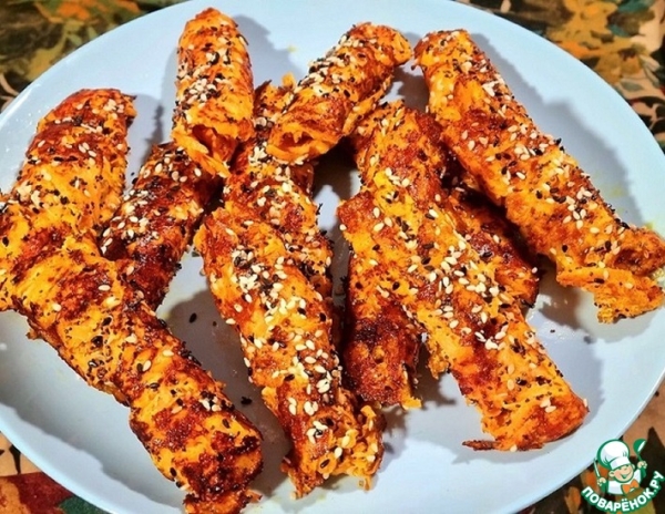 Палочки морковно-сырные Палочки морковно-сырные